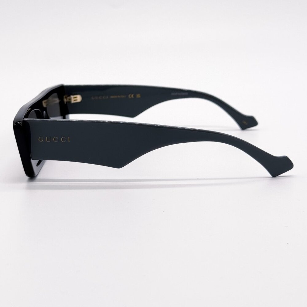 NEW GUCCI GG1331S 005 BLACK SILVER UNISEX SUNGLASSES GUCCI - Picture 7 of 12